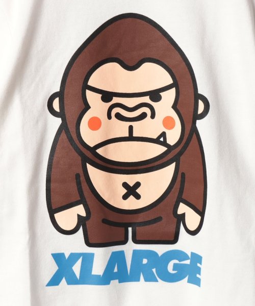 XLARGE KIDS(エクストララージ　キッズ)/ファニーゴリラ半袖Tシャツ/img03