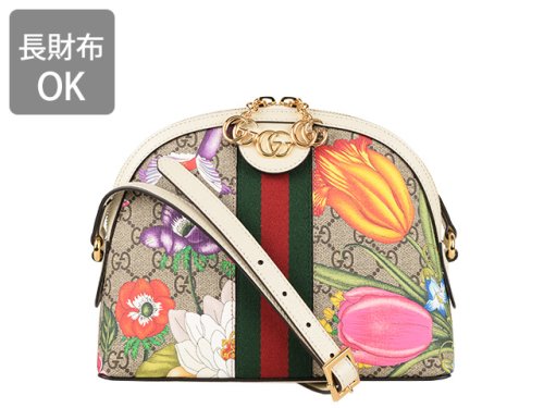 GUCCI(グッチ)/GUCCI グッチ OPHIDIA FLORAL GG SHOULDER BAG/img01