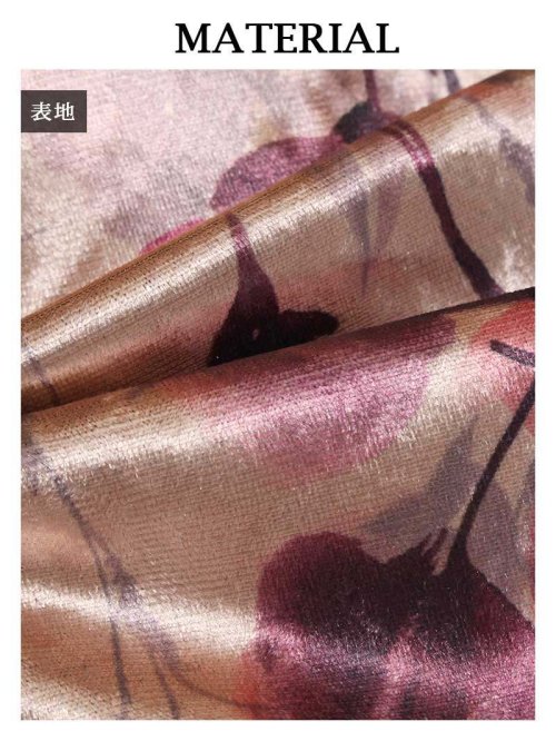 Rew-You(リューユ)/DaysPiece 韓国 ビロード スカートセットアップ シャーリング ストレッチ/img15