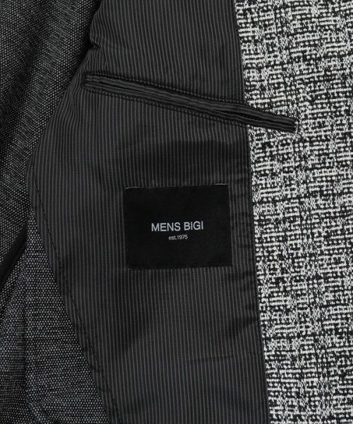 Men's Bigi(メンズビギ)/サマーツイードジャージジャケット　fabric made in japan/img16
