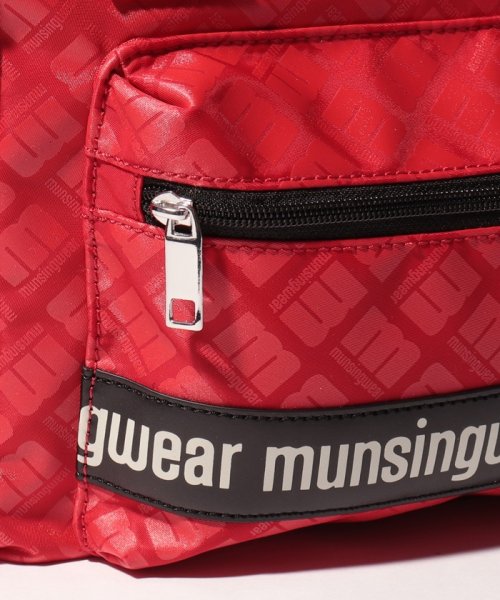 Munsingwear(マンシングウェア)/『Goods』ENVOYシャドープリント×ロゴジャカードカートバッグ(幅24cm×高さ23cm×奥行11cm)【アウトレット/img05