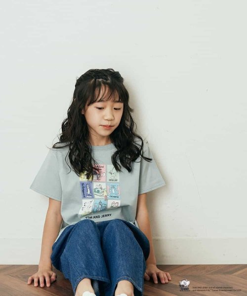 a.v.v(KID'S)(アー・ヴェ・ヴェキッズ)/[100－130]トムとジェリーコラボプリントTシャツ/img04