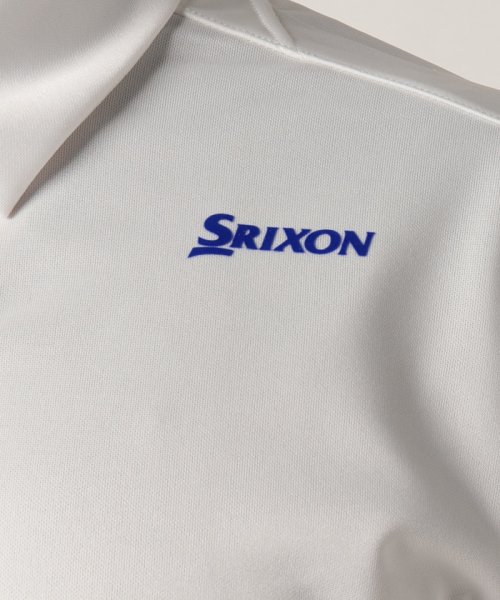 SRIXON(スリクソン)/タイポグラフィマーキングプリント半袖ポロシャツ(吸汗速乾/UVケア(UPF15以上))【アウトレット】/img07