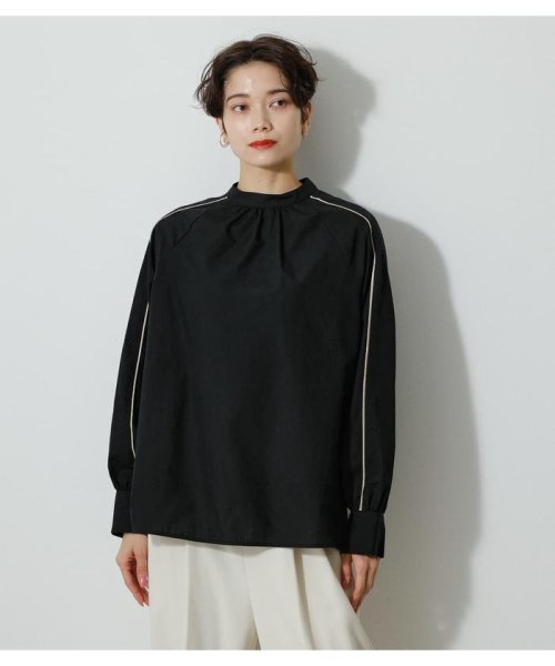 AZUL by moussy(アズールバイマウジー)/PIPING DESIGN BLOUSE/img13