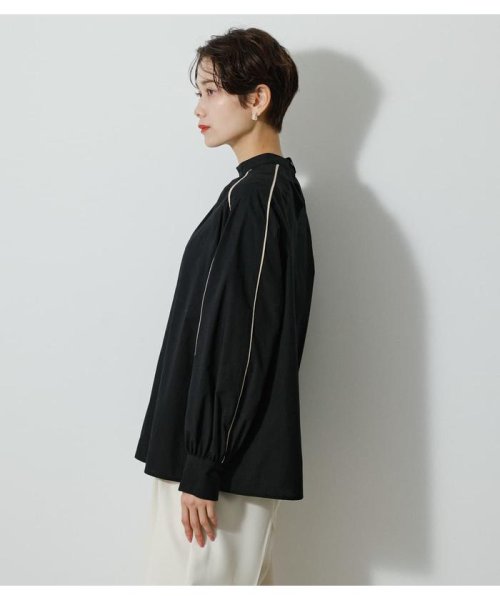 AZUL by moussy(アズールバイマウジー)/PIPING DESIGN BLOUSE/img14
