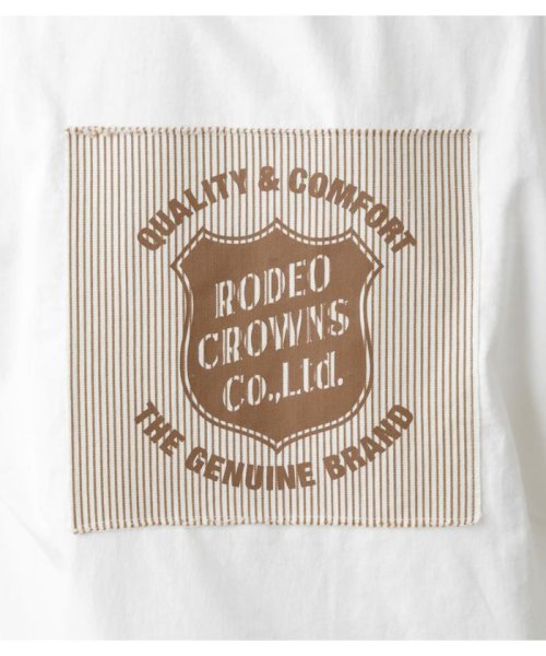 RODEO CROWNS WIDE BOWL(ロデオクラウンズワイドボウル)/アソート L／S Tシャツ/img12