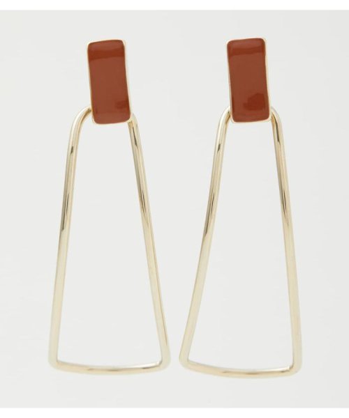 AZUL by moussy(アズールバイマウジー)/EPO SQUARE METAL EARRINGS/img07