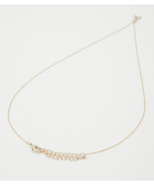 AZUL by moussy(アズールバイマウジー)/INITIAL GOLD NECKLACE/img02