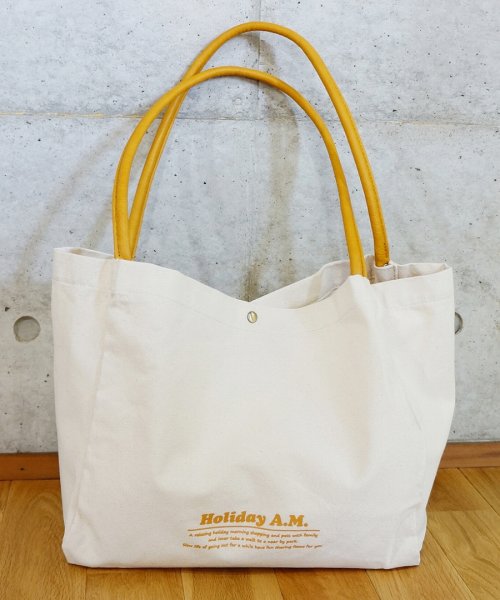 Holiday A.M.(ホリデーエーエム)/バッグ トートバッグ トート レディース メンズ エコバッグ キャンバス 帆布 HolidayA.M./img18