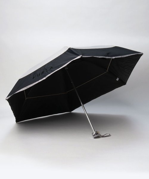 FURLA(フルラ)/晴雨兼用折りたたみ日傘　”カラーブロック×ビッグロゴ”/img01