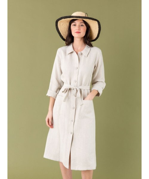 agnes b. FEMME OUTLET(アニエスベー　ファム　アウトレット)/【Outlet】UV06 ROBE ワンピース/img01
