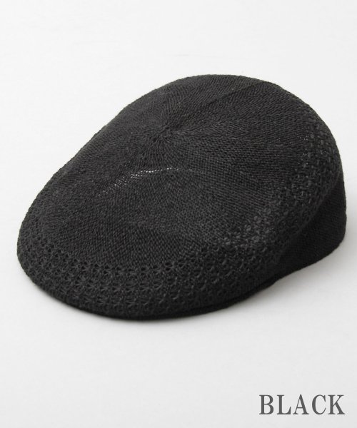 Besiquenti(ベーシックエンチ)/麻混 サーモハンチング ハンチング帽 帽子 メンズ カジュアル シンプル/img01