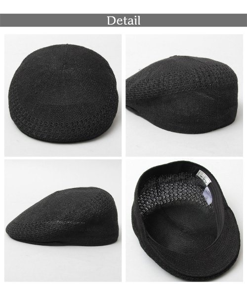 Besiquenti(ベーシックエンチ)/麻混 サーモハンチング ハンチング帽 帽子 メンズ カジュアル シンプル/img10