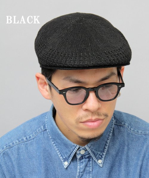 Besiquenti(ベーシックエンチ)/麻混 サーモハンチング ハンチング帽 帽子 メンズ カジュアル シンプル/img12