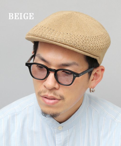 Besiquenti(ベーシックエンチ)/麻混 サーモハンチング ハンチング帽 帽子 メンズ カジュアル シンプル/img13