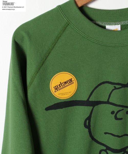 ALWAYS GOOD TIME NEW BASIC STORE(オールウェイグッドタイムニューベーシックストア)/【PEANUTS × sportswear】コラボ プリントクラシックスウェット/トレーナー/img58