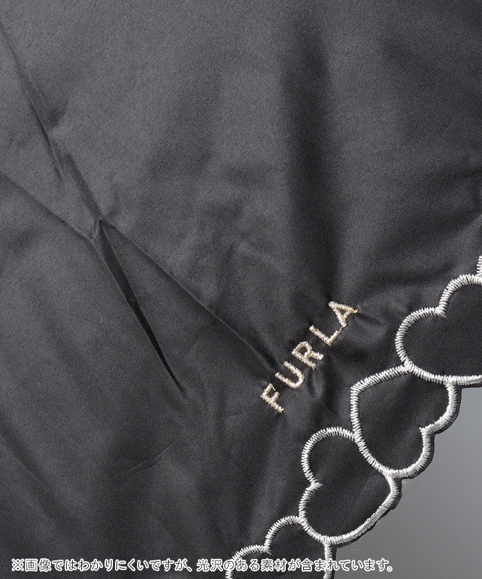 晴雨兼用折りたたみ日傘 ”ハート刺繍”(504490402) | フルラ(FURLA