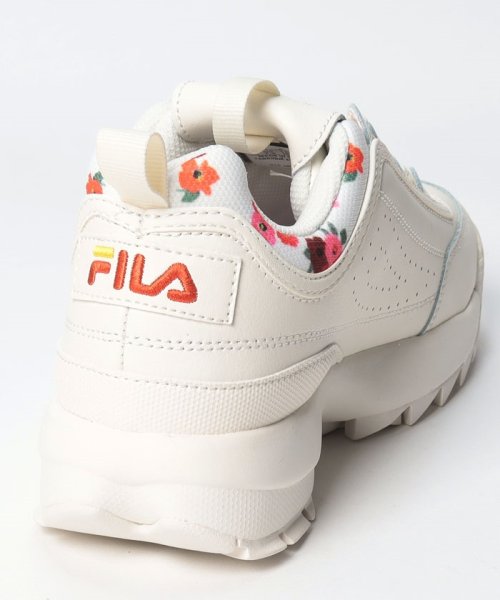 FILA（Shoes）(フィラ（シューズ）)/DISRUPTOR II TROPICAL  Snow White/Buttercup/Hot Coral/img02
