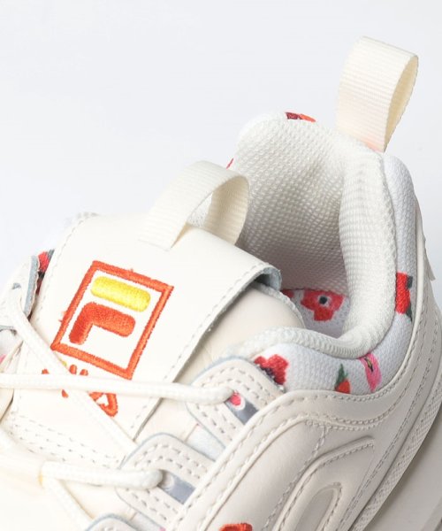 FILA（Shoes）(フィラ（シューズ）)/DISRUPTOR II TROPICAL  Snow White/Buttercup/Hot Coral/img05