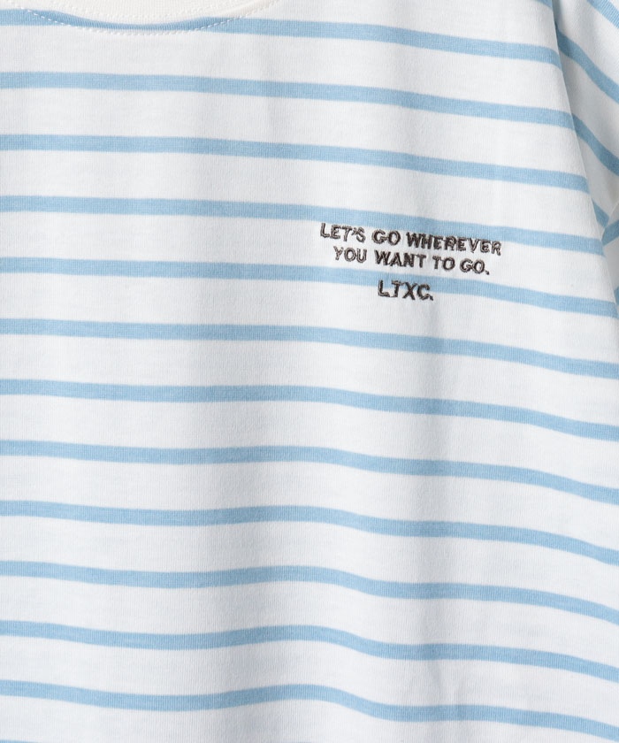 ボーダー長袖Tシャツ