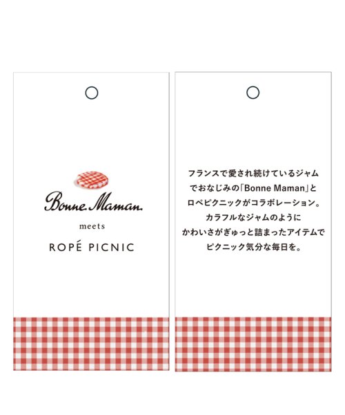 ROPE' PICNIC(ロペピクニック)/【Bonne Maman × ROPE' PICNIC】ギンガムチェックIラインスカート/img13