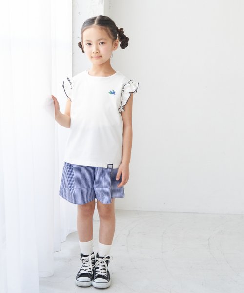 ROPE' PICNIC　KIDS(ロぺピクニックキッズ)/【KIDS】【Bonne Maman × ROPE' PICNIC】ギンガムチェックショートパンツ/img13