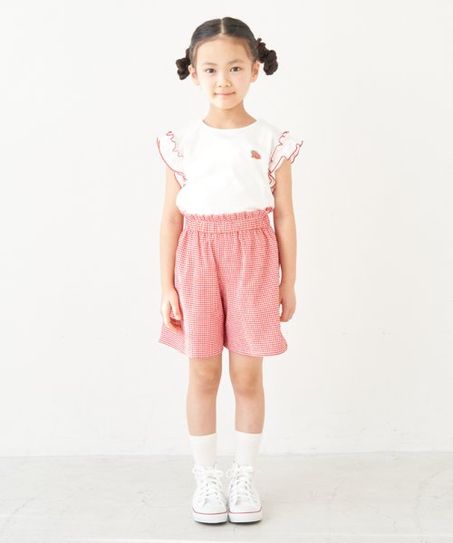 ROPE' PICNIC　KIDS(ロぺピクニックキッズ)/【KIDS】【Bonne Maman × ROPE' PICNIC】ギンガムチェックショートパンツ/img14