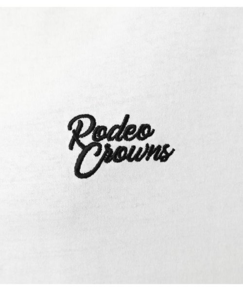 RODEO CROWNS WIDE BOWL(ロデオクラウンズワイドボウル)/ワンポイント L／S Tシャツ/img07