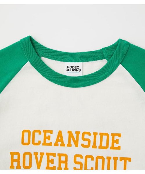 RODEO CROWNS WIDE BOWL(ロデオクラウンズワイドボウル)/キッズ OCEANSIDEラグランL／STシャツ/img02