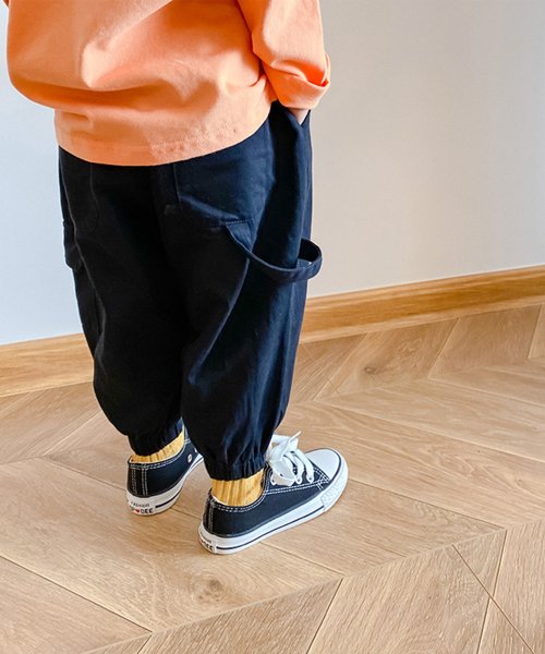 aimoha(aimoha（アイモハ）)/【aimoha－KIDS－】【新作】 韓国子供服 ビッグポケット裾絞りカーゴパンツ キッズ/img07
