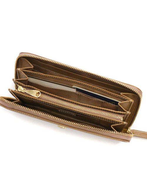 ダコタ 長財布 Dakota コッチャ 財布 ラウンドファスナー ラウンドファスナー長財布 大容量 本革 革 レザー 貝殻 レディース 0030343 また