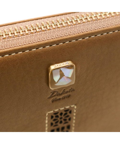 ダコタ 長財布 Dakota コッチャ 財布 ラウンドファスナー ラウンドファスナー長財布 大容量 本革 革 レザー 貝殻 レディース 0030343 また