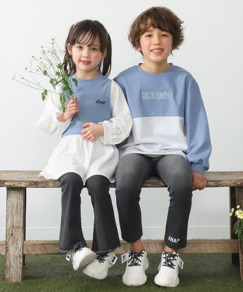 ANAP KIDS(アナップキッズ)/リブコンビトップス/img04