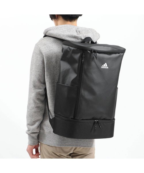 Adidas(アディダス)/アディダス リュック adidas 通学 通学リュック 大容量 スクールバッグ スクエア ボックス B4 A4 32L 撥水 ノートPC 中学 高校 63343/img06