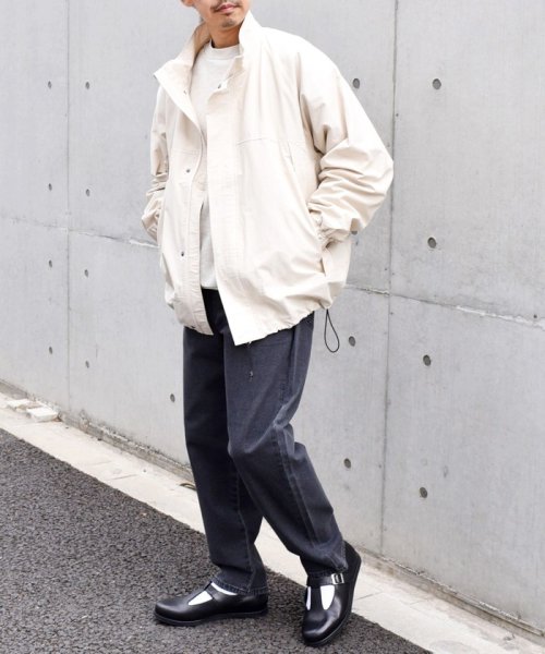 SHIPS any MEN(シップス　エニィ　メン)/【SHIPS any別注】HINSON: ショート モンスター ブルゾン 24SS ◇/img08