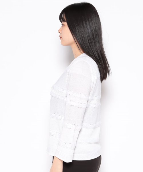 Vネックニットカーディガン 