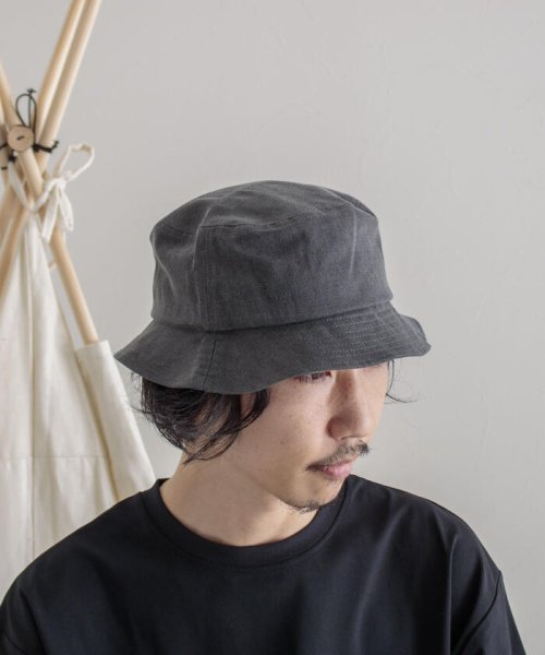 GLOSTER(GLOSTER)/【GLOSTER/グロスター】WASHED BUCKET HAT ウォッシュドバケットハット/img07
