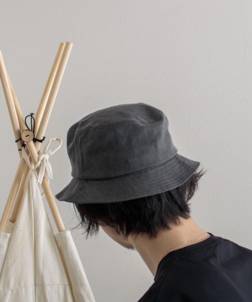GLOSTER(GLOSTER)/【GLOSTER/グロスター】WASHED BUCKET HAT ウォッシュドバケットハット/img09