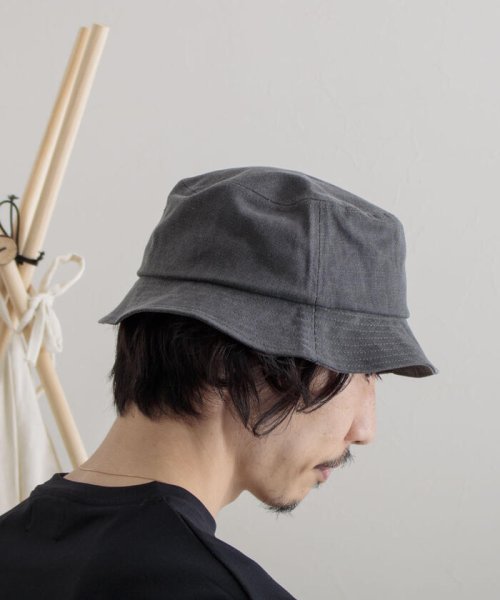 GLOSTER(GLOSTER)/【GLOSTER/グロスター】WASHED BUCKET HAT ウォッシュドバケットハット/img10