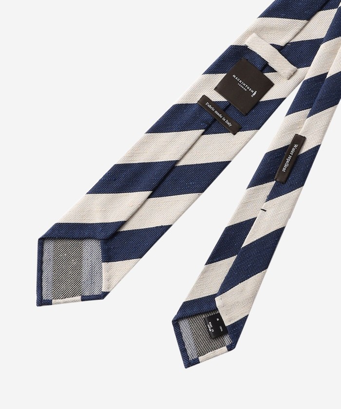 ネップ段ストライプネクタイ(504553628)|HANKYU MEN'S / 阪急メンズ