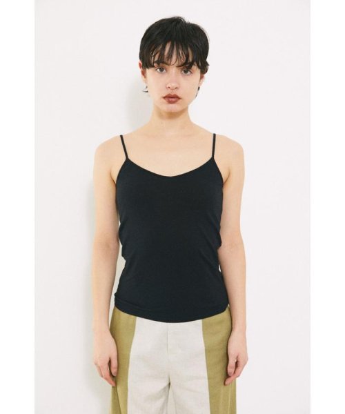 BLACK BY MOUSSY(ブラックバイマウジー)/back open cup camisole/img02