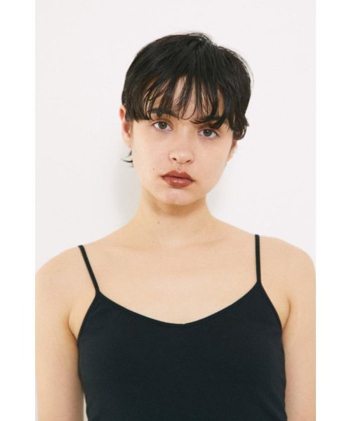 BLACK BY MOUSSY(ブラックバイマウジー)/back open cup camisole/img05