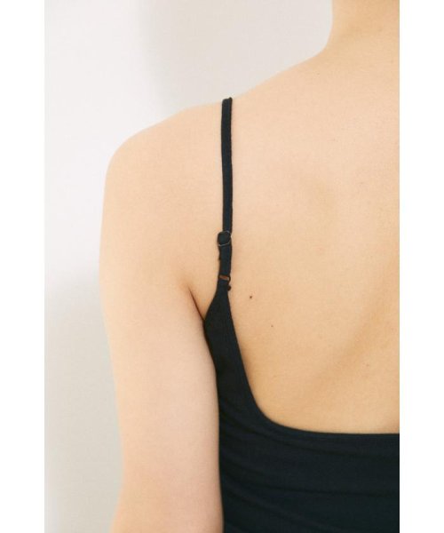 BLACK BY MOUSSY(ブラックバイマウジー)/back open cup camisole/img08