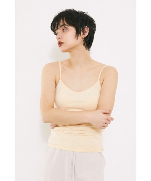BLACK BY MOUSSY(ブラックバイマウジー)/back open cup camisole/img11