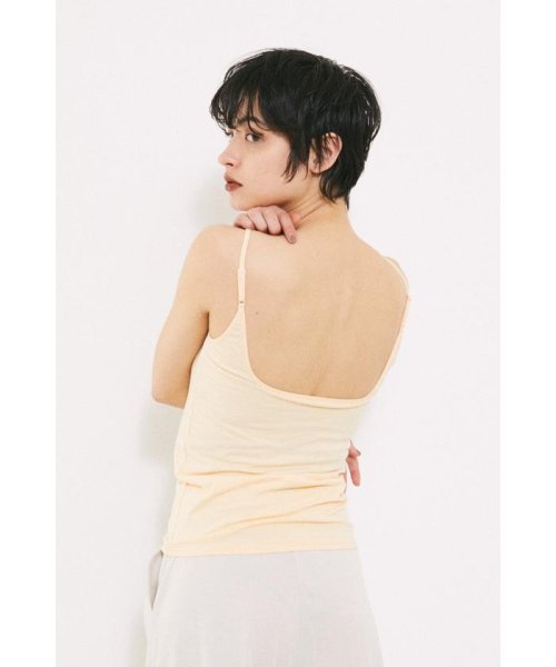 BLACK BY MOUSSY(ブラックバイマウジー)/back open cup camisole/img12