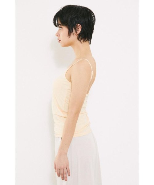 BLACK BY MOUSSY(ブラックバイマウジー)/back open cup camisole/img13