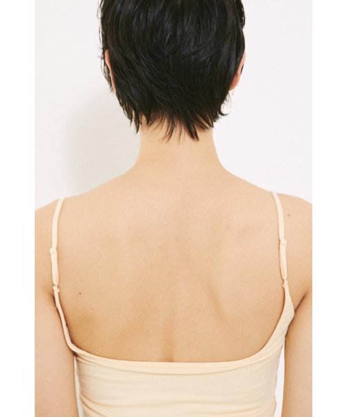 BLACK BY MOUSSY(ブラックバイマウジー)/back open cup camisole/img16