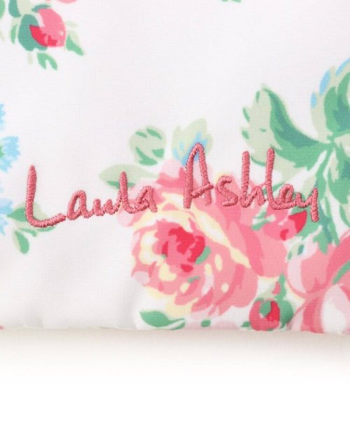  LAURA ASHLEY(ローラアシュレイ)/バンチェッドロージズ柄　フラットポーチ/img07