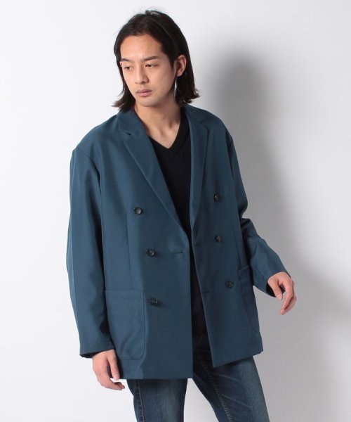 B.C STOCK　OUTLET(ベーセーストックアウトレット)/TWILL W BREASTED JACKET/img06