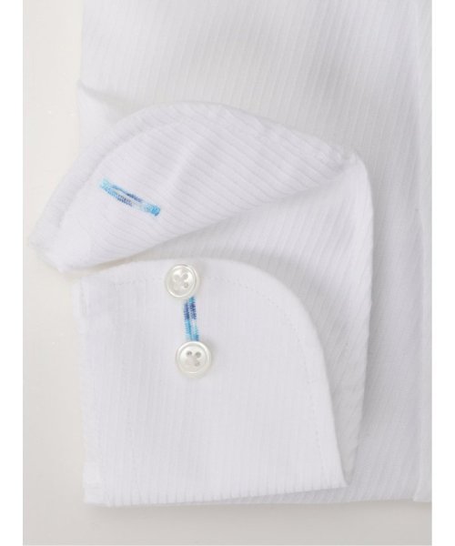 TAKA-Q(タカキュー)/超長綿120双糸 スタンダードフィット ワイドカラー 長袖 シャツ メンズ ワイシャツ ビジネス yシャツ 速乾 ノーアイロン 形態安定/img02